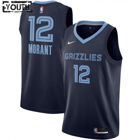Dres Memphis Grizzlies Ja Morant 12 2020-21 Nike Icon Edition Swingman - Dječji